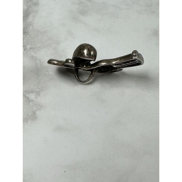 Sterling Silver Moose Pendant with a Sweet Expression - 1 1/8" - Picture 5 of 6